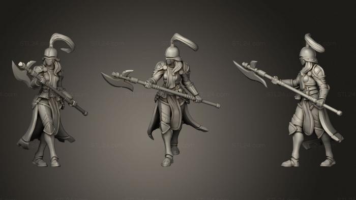 Military figurines (Knight05, STKW_1323) 3D models for cnc